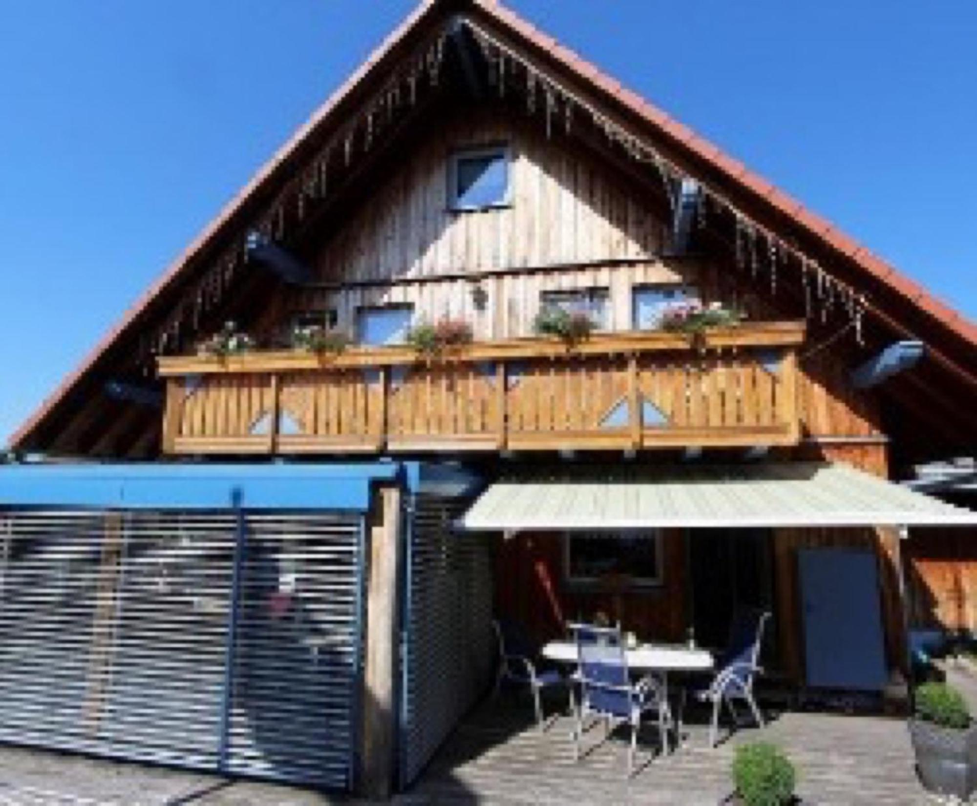 Ferienwohnung Im Holzhaus Donaueschingen Buitenkant foto